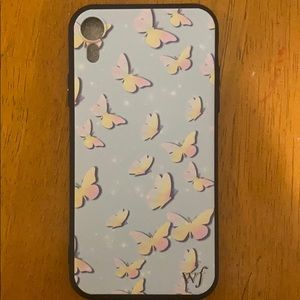 Wildflower iPhone XR case Aurora butterfly